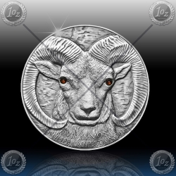 1oz  MONGOLIJA "MUFLON - OVIS AMMON" 2013